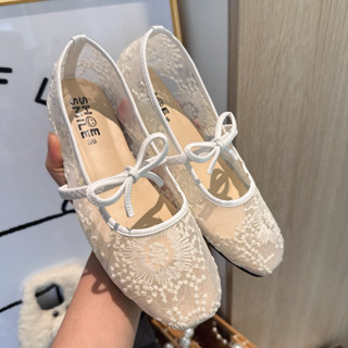 Shoe smileพร้อมส่งในไทยส่งไว✅/ขนาดปกติ/รองเท้าแมรี่เจนงานลูก…