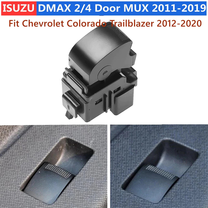 หลังซ้ายขวา ด้านหน้าซ้าย สวิทช์กระจกไฟฟ้า ฝั่งคนนั่ง ดีแมกซ์ ดีแม็กออ ลนิว ISUZU DMAX D-Max All New 2ประตู 4ประตู MU-X