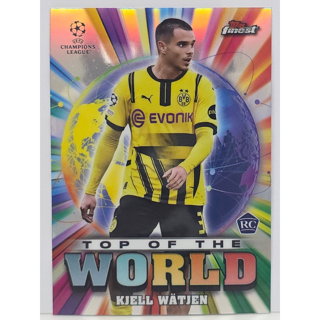 การ์ดฟุตบอล KJELL WATJEN (The Finest) ของแท้100% ภาพถ่ายจากสินค้าจริง