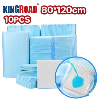 แผ่นรองซับผู้ใหญ่10pcs  60x90ซม. ใช้แล้วทิ้ง  ดูดซึมได้รวดเร็ว  ผู้สูงอายุ ประจำเดือนของผู้หญิง ไม่รั่วซึม Bed Sheet