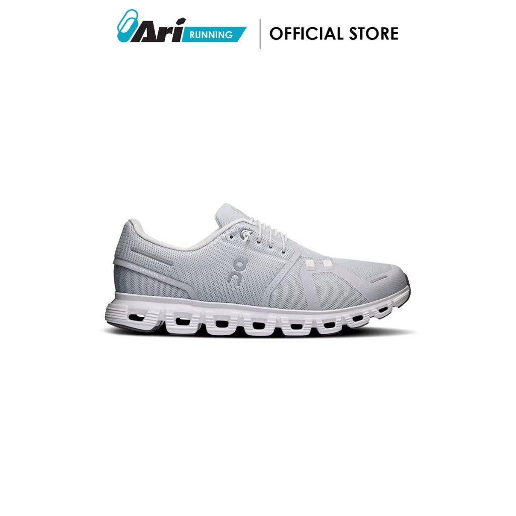 ON M CLOUD 6 - GLACIER (3MF10070070) รองเท้าวิ่ง On Running Cloud 6 สีเทา