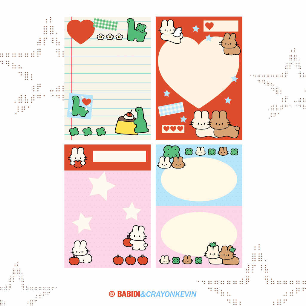 (Memo Pad) กระดาษโน้ต ขนาด 7x10 cm **ไม่ใช่โพสต์อิท ไม่มีกาวในตัวนะคะ