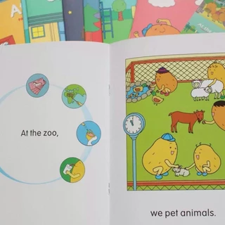 "ลูกพูดอังกฤษคล่องตั้งแต่เล็ก! 🏡 ชุด Potato Pals 1 & 2 ครบเซต 12 เล่ม! สื่อการเรียนรู้ที่โรงเรียนนานาชาติเลือกใช้"