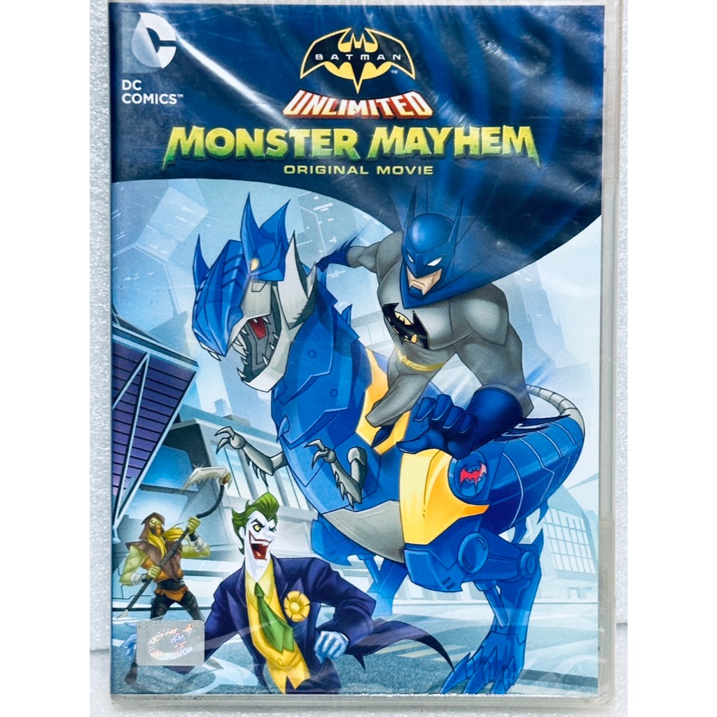 DVD : Batman Unlimited: Monster Mayhem Original  Movie (2015) แบทแมน ถล่มจอมวายร้านป่วนเมือง