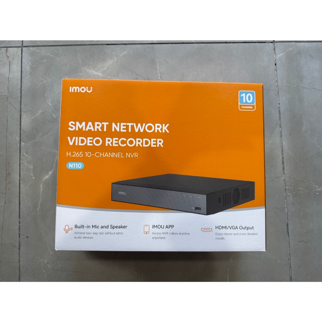 NVR wifi imou 10 CH NVR-N110-8A0E