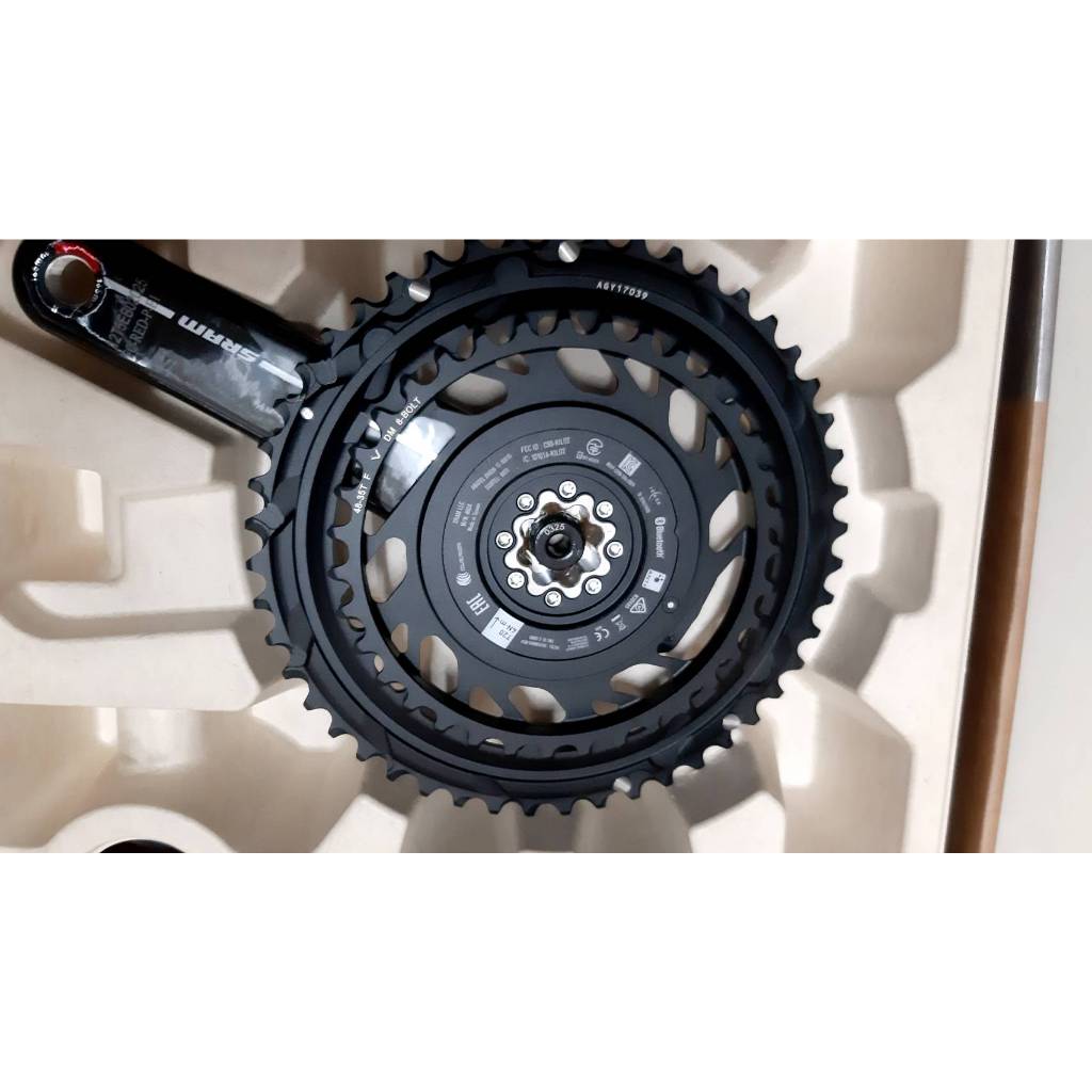 🔥ล็อตสุดท้าย!!! จานหน้าจักรยาน SRAM RED E1 Power Meter DUB 48/35T 165/170mm ของแท้ - รูปที่ 3