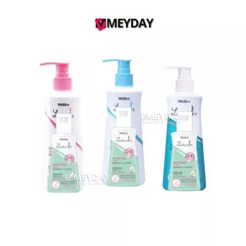 (1 แถม 1) Mistine Ladycare Cleanser มิสทิน เลดี้แคร์ คลีนเซอร์ น้ำยาอนามัย + สูตร Whitening&soft 200ml+50ml