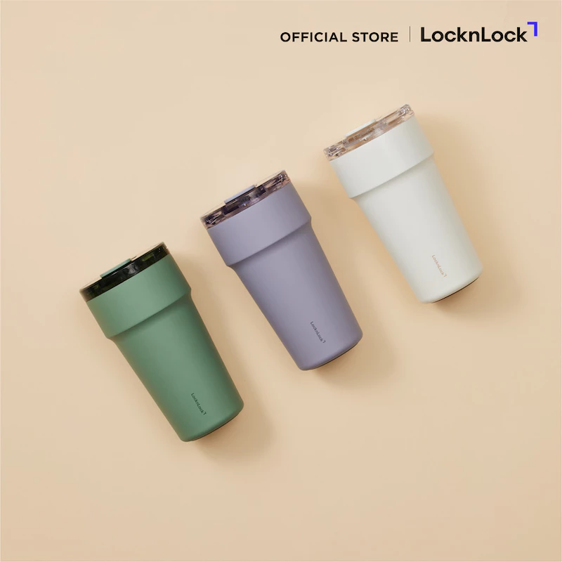 LocknLock แก้วเก็บอุณหภูมิ Metro Cafe Top Handle Ceramic 710ml LHC4416 thumbnail 6