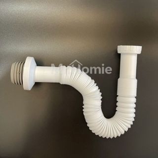 ท่อย่น ท่อน้ำทิ้งอเนกประสงค์ P-Trap แบบยืดหด และดัดงอได้ พร้…