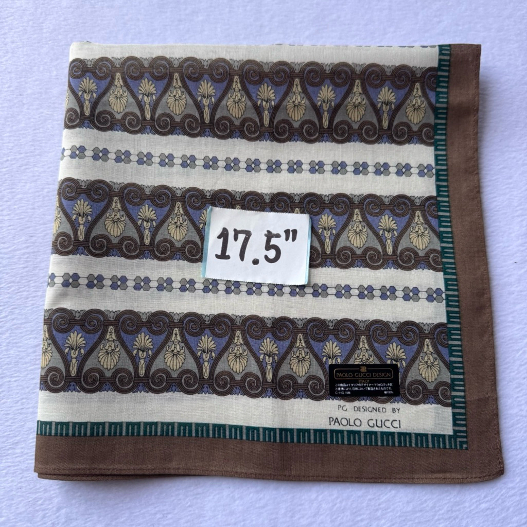 Paolo Gucci ผ้าเช็ดหน้า