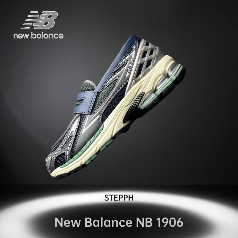 ของแท้ 100%-New Balance 1906L  blue-silver Low Sneakers U1906LOA