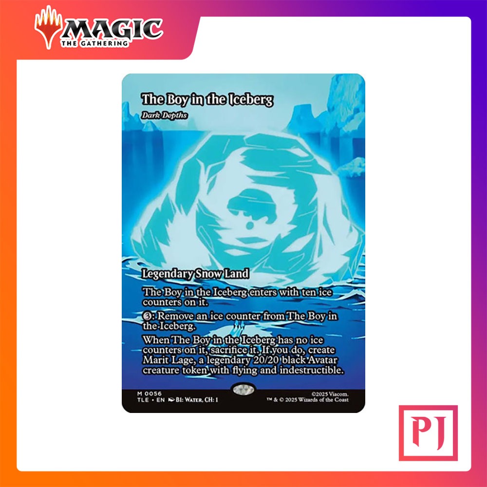 [MTG] Dark Depths (The Boy in the Iceberg) (Borderless) [TLE] [LAND] [MYTHIC] [NORMAL] [ENG] (Magic 