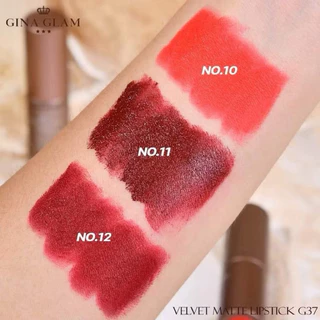 ลิปจีน่า G37 Gina Glam Matte Lipstick ลิปจีน่าแกรม ลิปเจ้าหญิง สีสวย