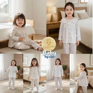 ต.5 BoBo ใหม่ล่าสุด🎉ชุดนอนเด็กผู้หญิง 1-5 ขวบ