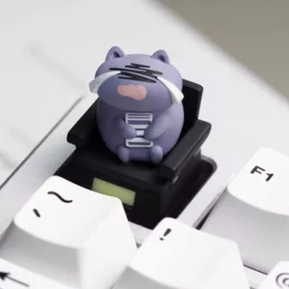 [โค้ดคุ้มลด20%] Artisan แมวน้อย 100 อารมณ์ Emotional Cat Keycap คีย์แคปลายการ์ตูน คีย์แคป ตกแต่ง Bigpenguin