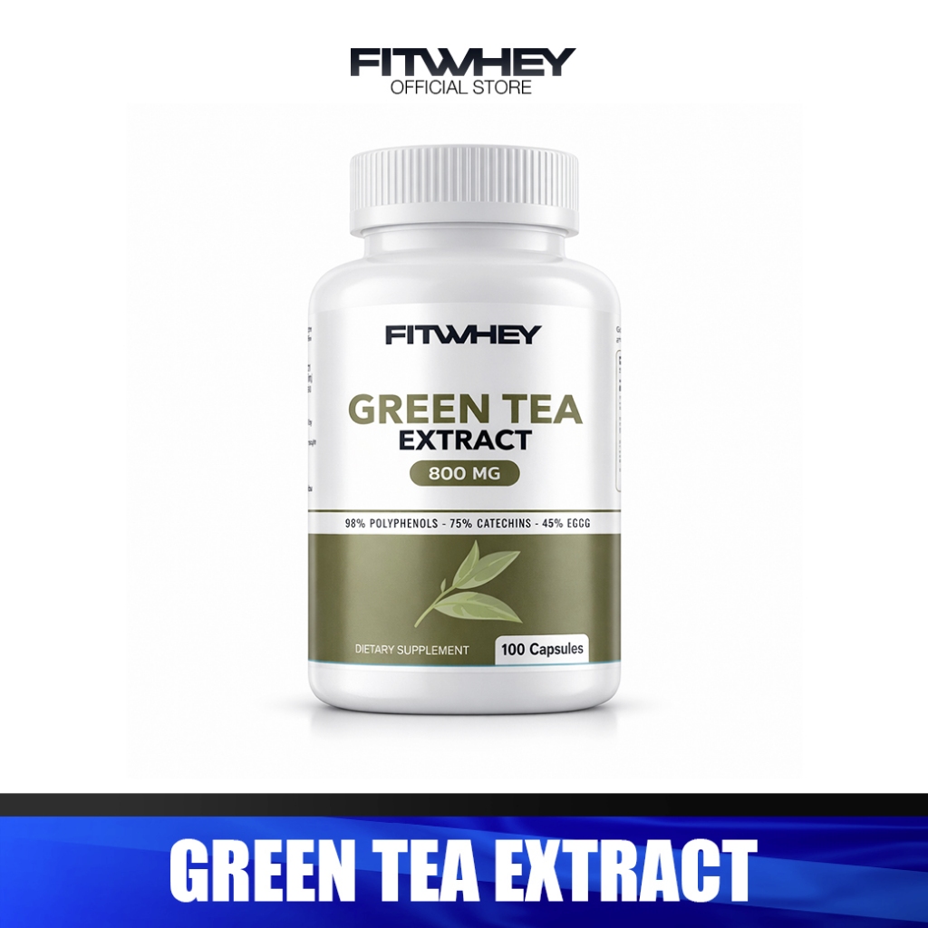 FITWHEY SUPPLEMENTS Green Tea Extract 800 mg