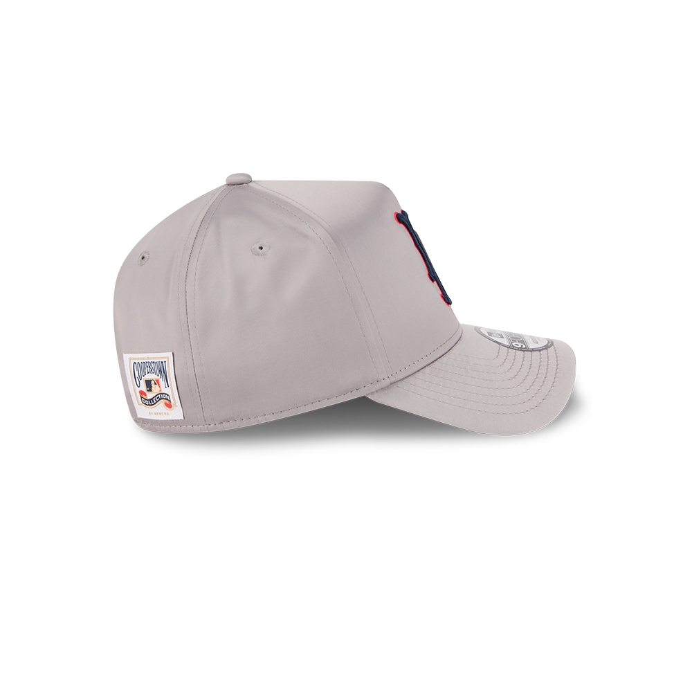 New Era قبعة 9Forty ‏Los Angeles Angels ساتان — رمادي — صورة 6