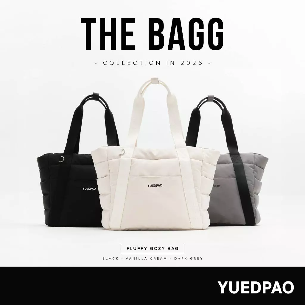 Yuedpao Fluffy Gozy Bag กระเป๋าอเนกประสงค์ กระเป๋ายืดเปล่า กระเป๋าทำงาน