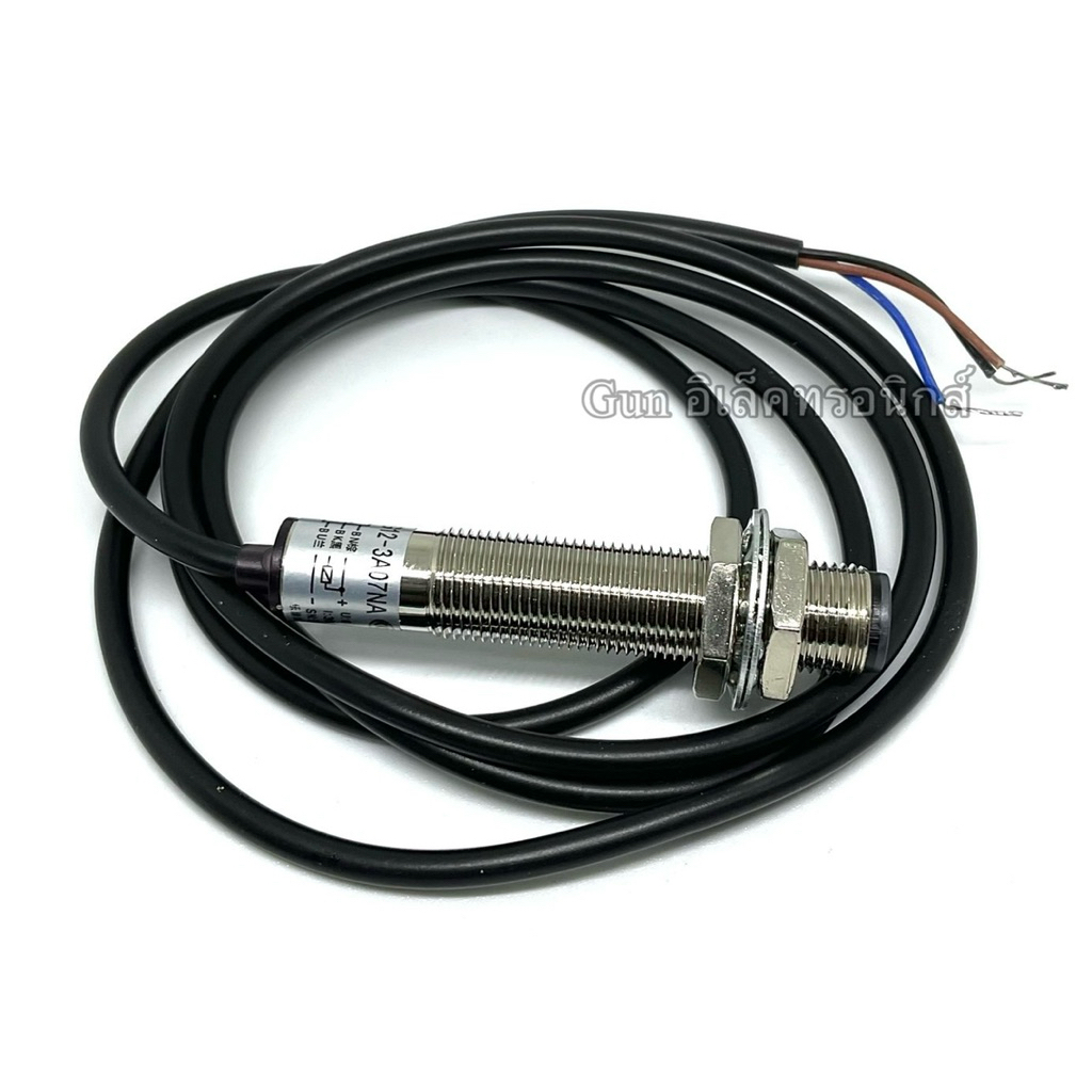 G12-3A07NA sensor เซ็นเซอร์ โฟโต้ 12มิล  NPN-NO ระยะการจับ 0-7CM ไฟเลี้ยง6-36VDC