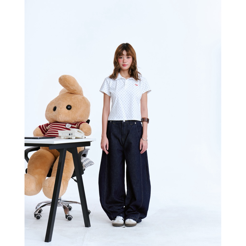 Dailyy Barrel pants กางเกงยีนส์บาเรล - รูปที่ 4