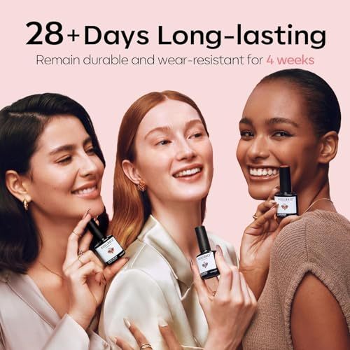 Modelones น้ำยาทาเล็บเจล 2 ชิ้น 15 มล. ชุดทำเล็บแบบฝรั่งเศส สีขาวนู้ดใส เจลทาเล็บสีชมพูเจล เล็บศิลปะ - รูปที่ 7