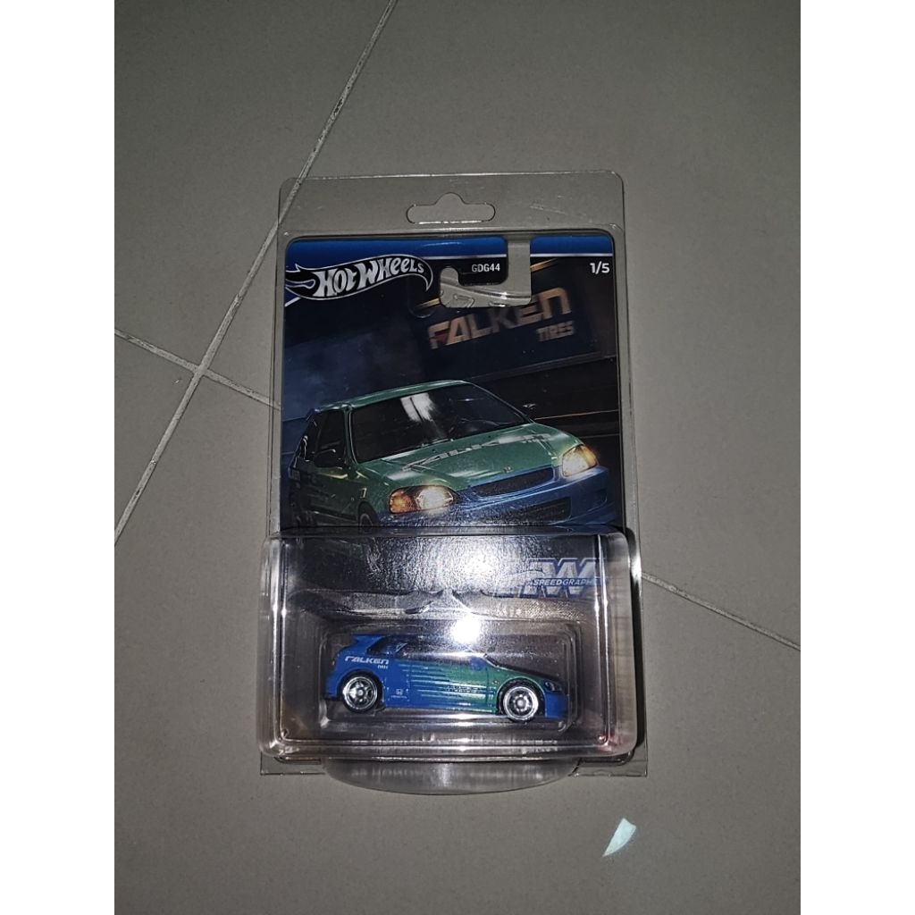 Hot wheels Speedgraphics / Hot wheels 99 Honda civic TYPE R (EK9) มีเคส