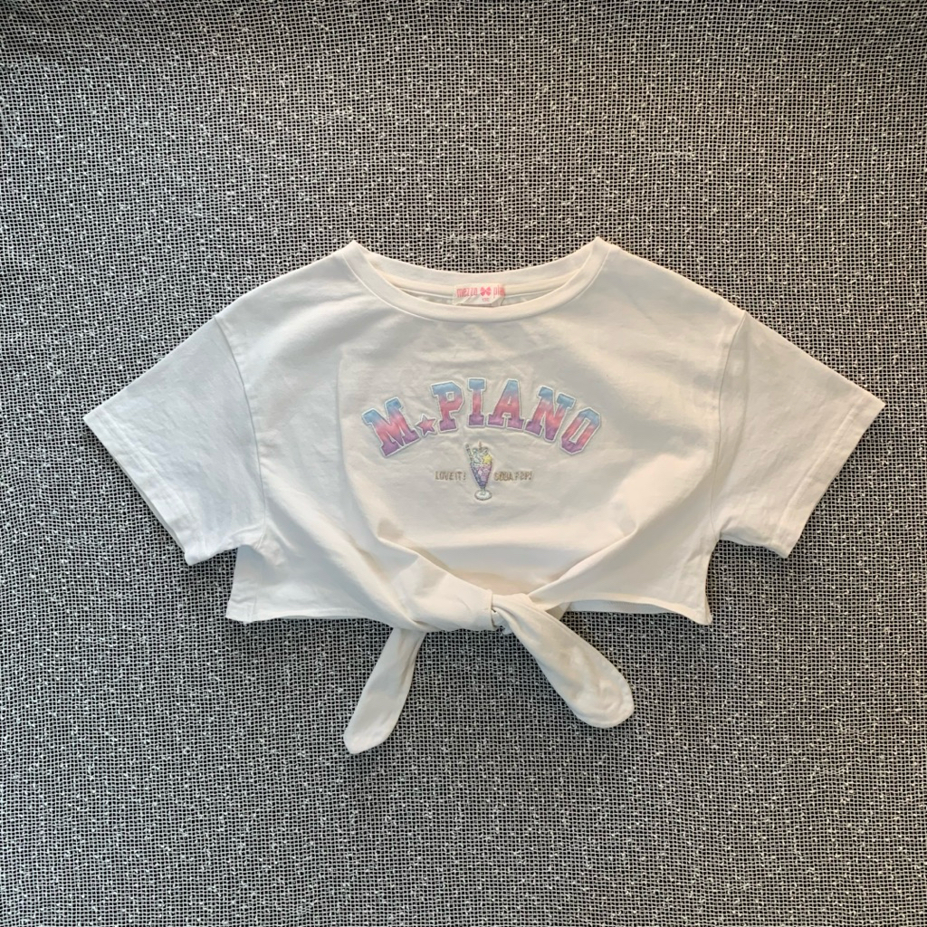 •เสื้อครอป mezzo piano อก 32