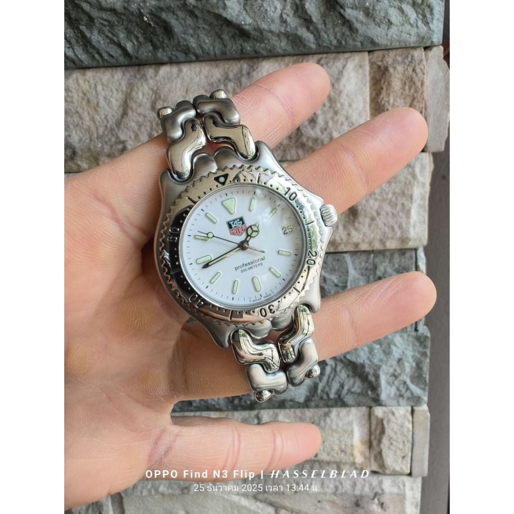 นาฬิกาTagก้างปลาหน้าขาวขนาดKingSize