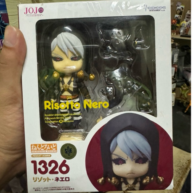 Nendoroid No.1326 Risotto Nero โจโจ้ JoJo's Bizarre Ichiban Kuji c Prize Jojo Bizarre Adventure Band
