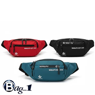 bag_1(BAG1698) กระเป๋าคาดอกและเอวลายWANLIFUช่องเยอะมาก