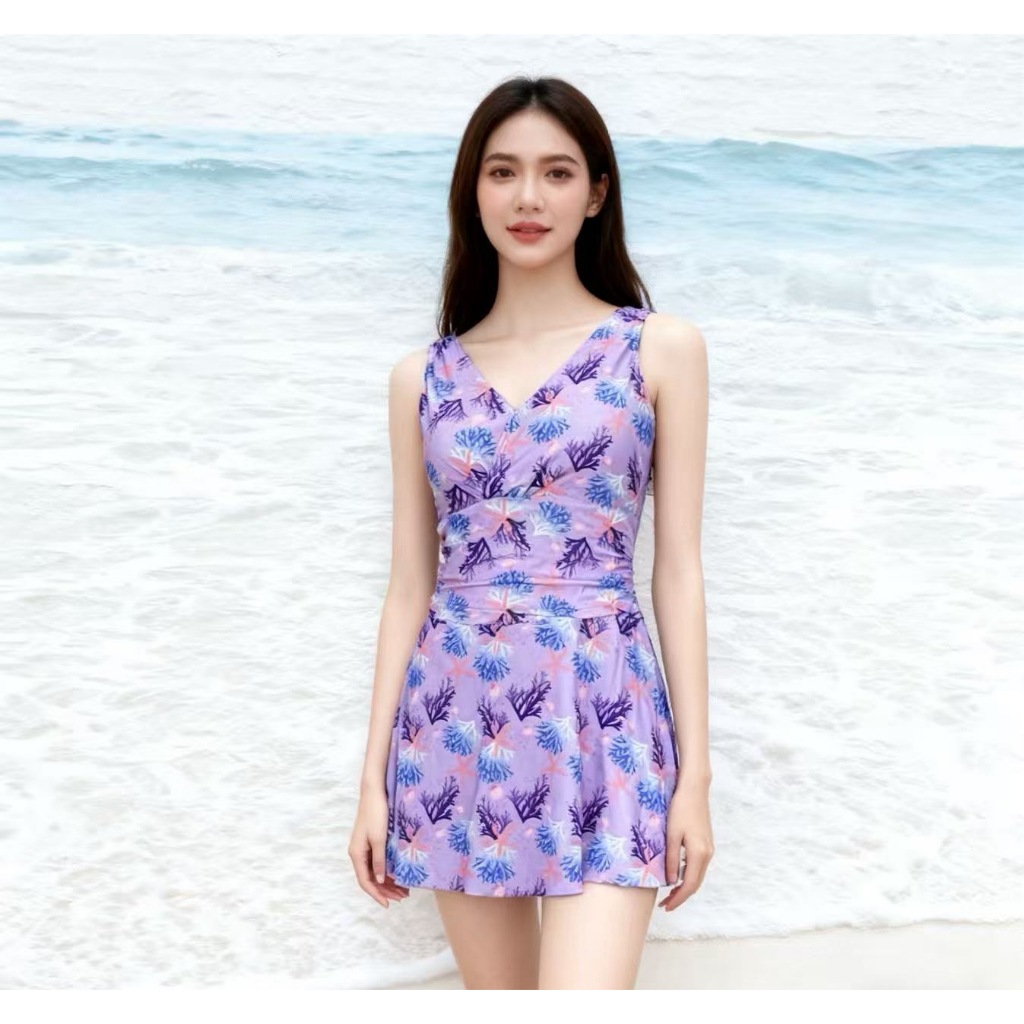 31622สินค้ามาใหม่ ชุดว่ายน้ำผู้หญิง เนื้อผ้าอย่างดี ฟองและซับใน