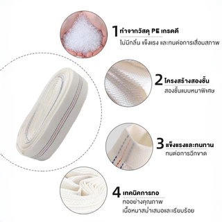 สายส่งน้ำ 1นิ้ว-4นิ้ว 10-100 เมตร สายยางดับเพลิง สายส่งPE หนาพิเศษ แรงดันสูง สายส่งน้ำผ้าใบ