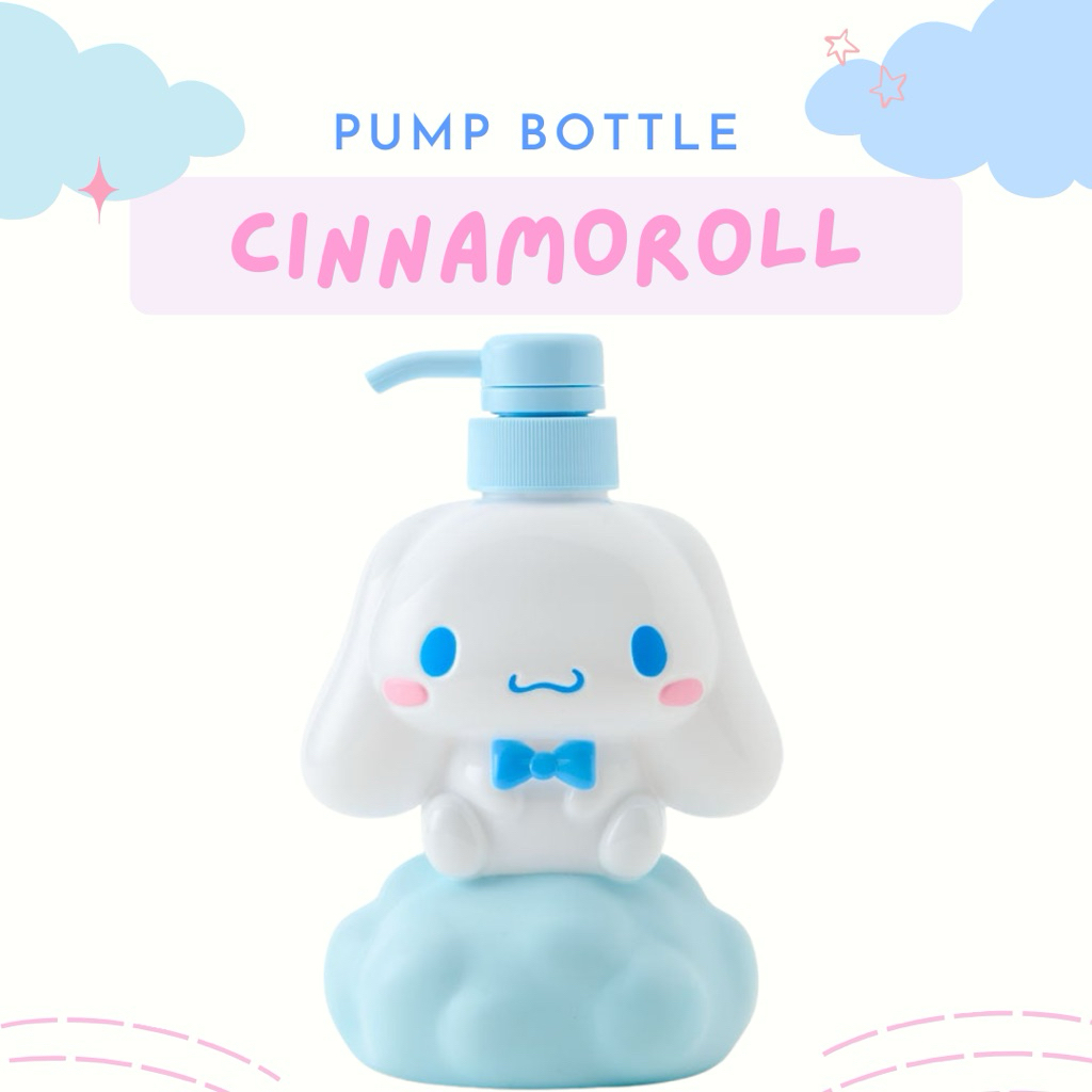 💙พร้อมส่งจากไทย💙 ขวดใส่สบู่ Cinnamoroll แบบหัวปั๊ม Sanrio ของแท้ 🇯🇵