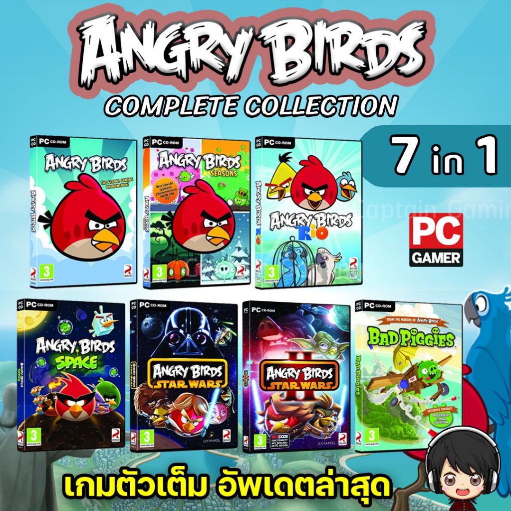Game Angry Birds Complete Collection 7 in 1