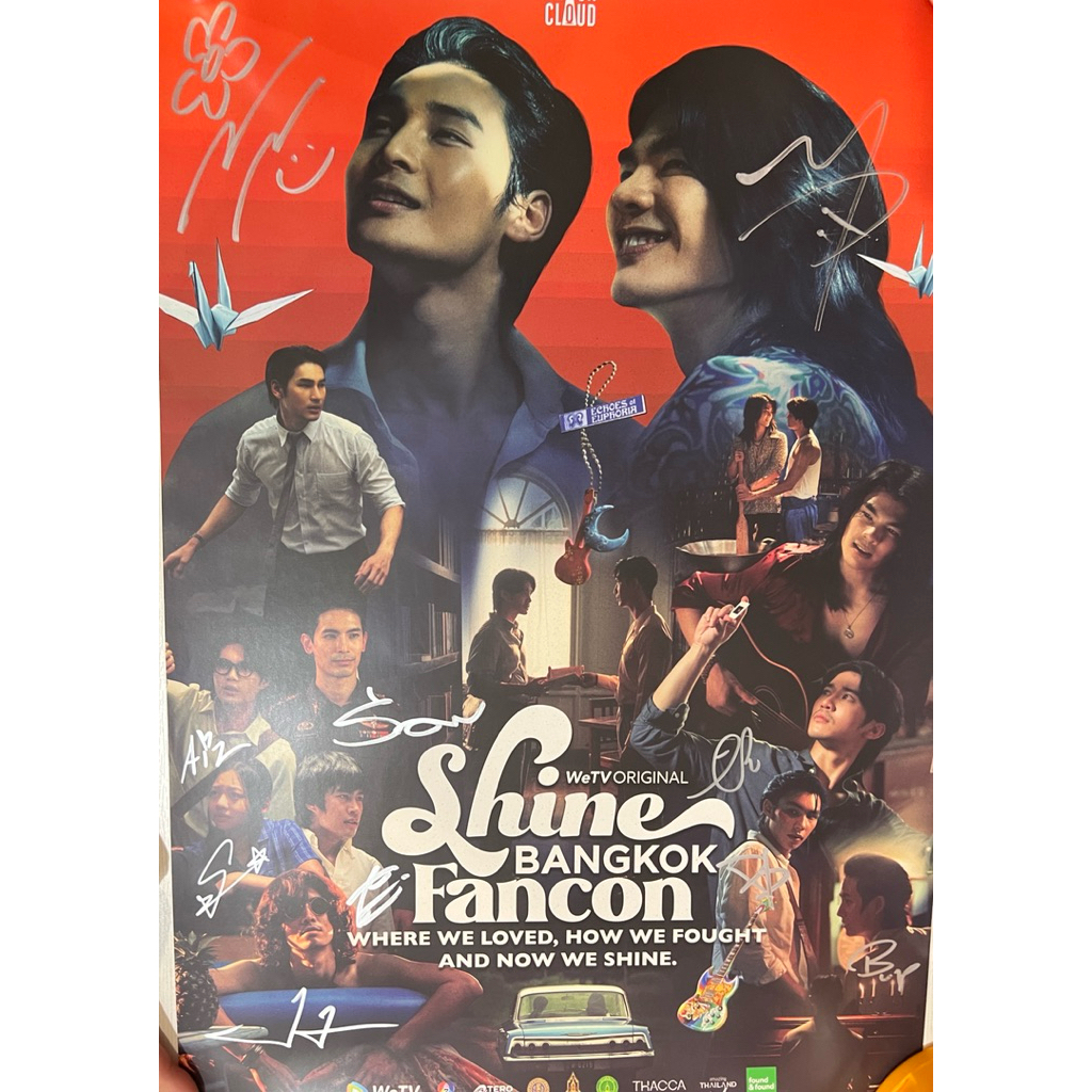 poster การ์ด shine fancon bangkok macau Chonhqing