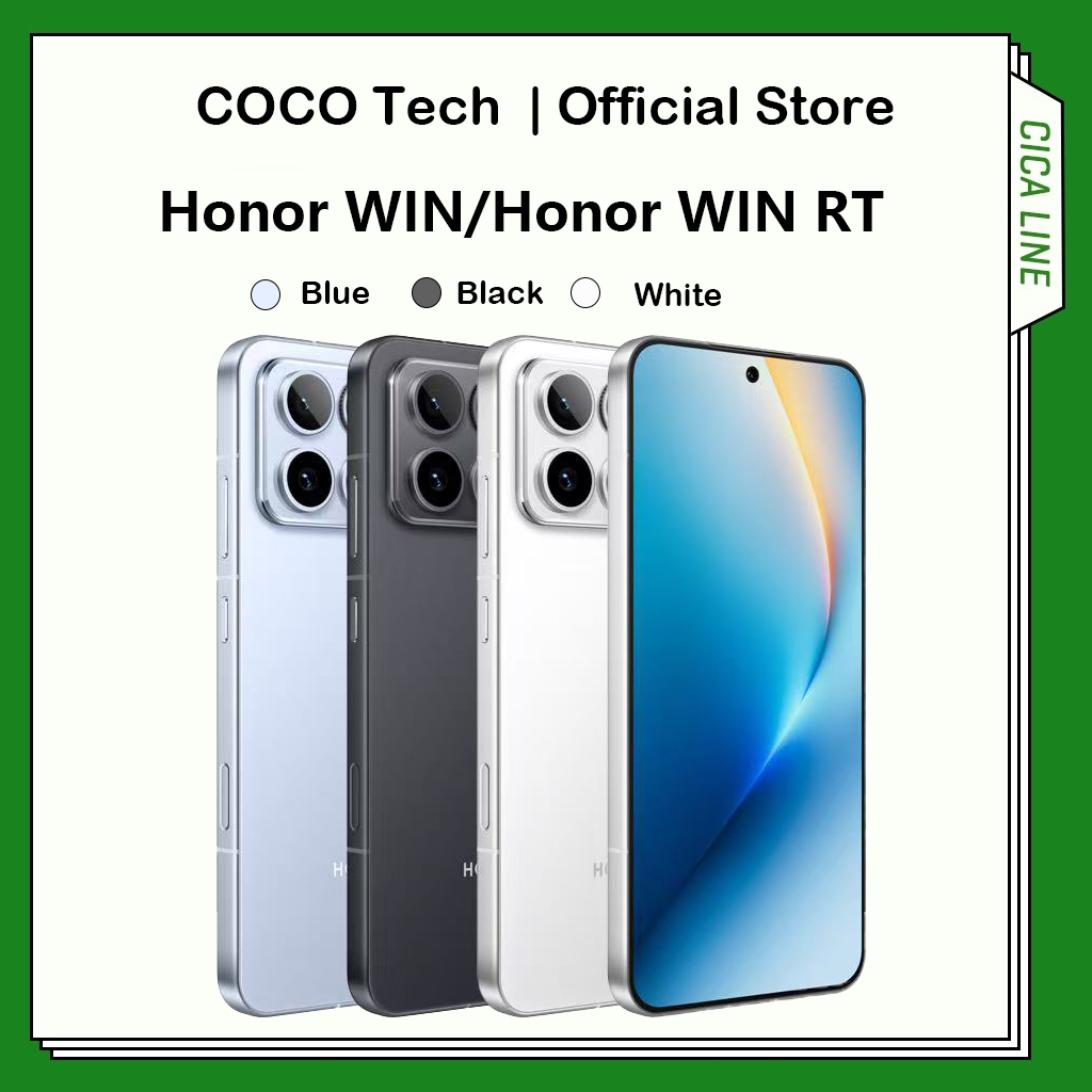 Honor WIN Snapdragon 8 Elite Gen 5 Honor WIN RT Snapdragon 8 Elite MagicOS 10 6.83" OLED 10000 mAh