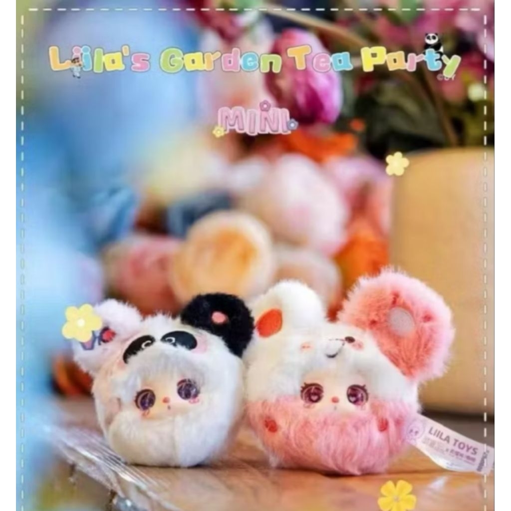 🇹🇭พร้อมส่งในไทย🇹🇭พวงกุญไลลามินิ Liila's Garden tea party mini แบบจุ่ม