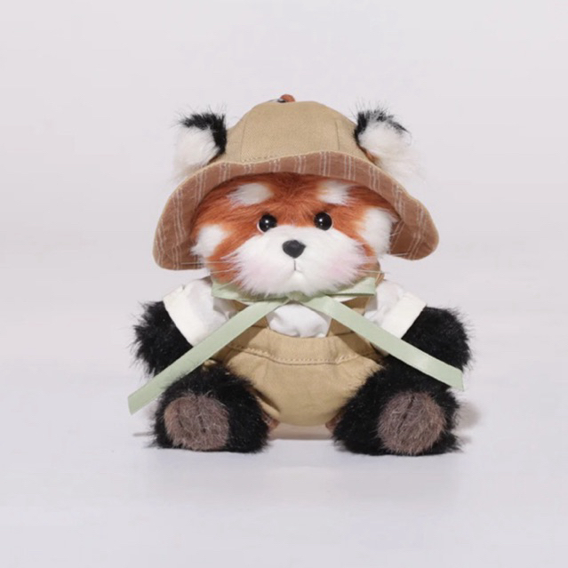 (พรีออเดอร์) RED PANDA WITH EXPLORER SUIT (30CM) - รูปที่ 4