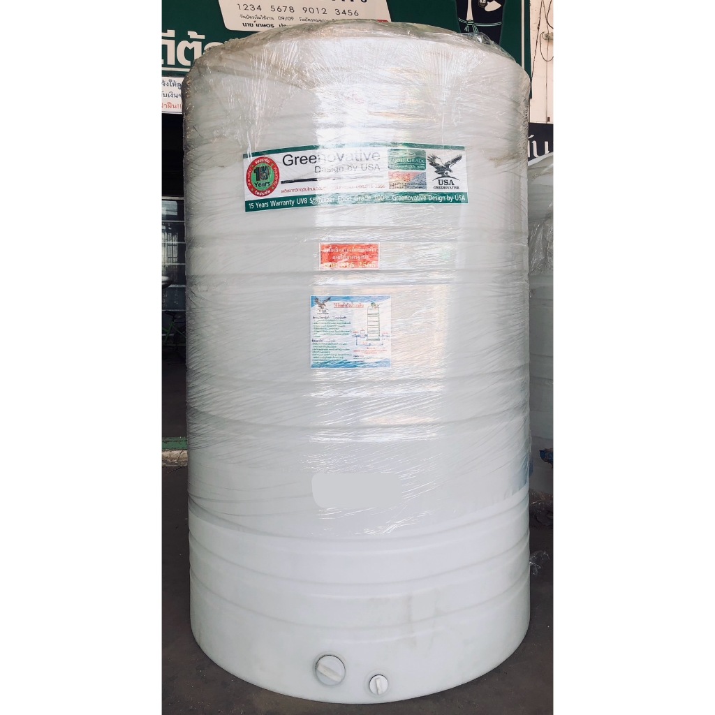 ถังเก็บน้ำสีขาว3000ลิตรUSA