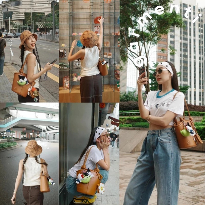 🔥[พร้อมส่ง แท้ 100%] Garmenti Daily Tote Bag / Bucket กระเป๋าทรงถัง Shoulder Bag กระเป๋าสะพายข้าง สั่งตรงเว็บทางการ - รูปที่ 3