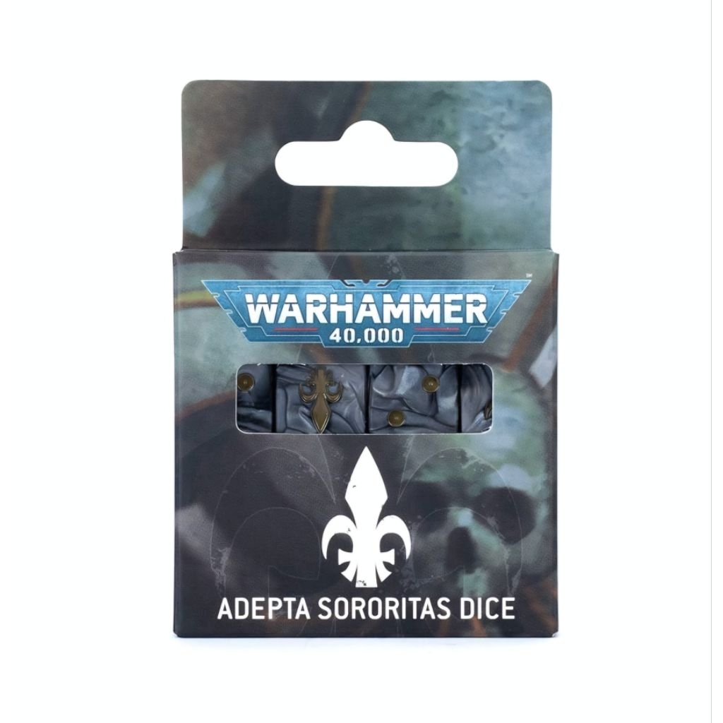 พร้อมส่ง ของแรร์ limited Warhammer 40k: Adepta Sororitas Dice