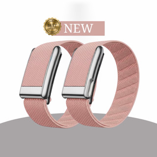 🌟สายWHOOP 5.0 สีชมพูนม สายOriginal สายwhoop สายนาฬิกาwhoop ส…