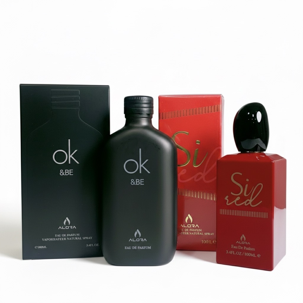 โปรคู่2ขวด ALORA OK&BE 100ML น้ำหอม ผู้หญิง ใช้ได้ทุกเพศ กลิ่นsport สะอาด สายเท่ห์ Perfume-3239