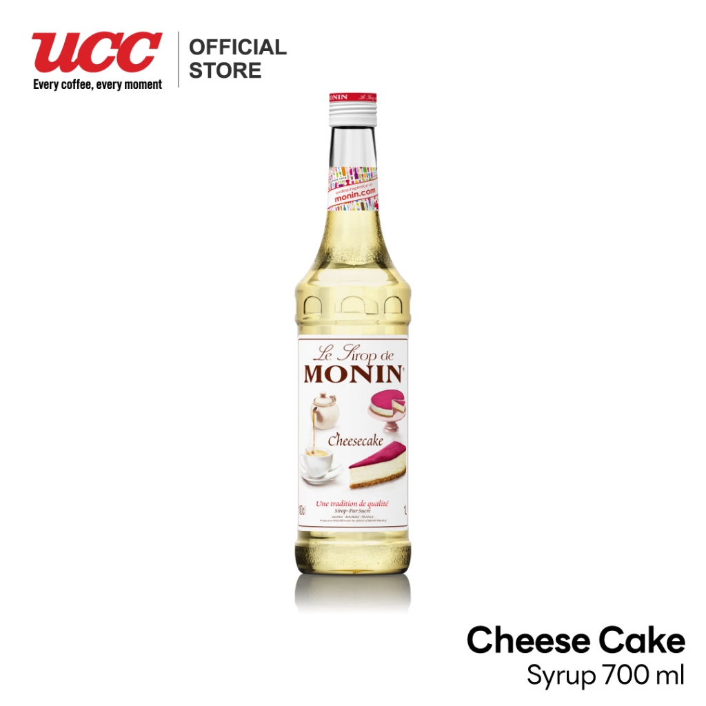 MONIN Cheese Cake Syrup น้ำเชื่อมกลิ่นชีสเค้ก 700ml.