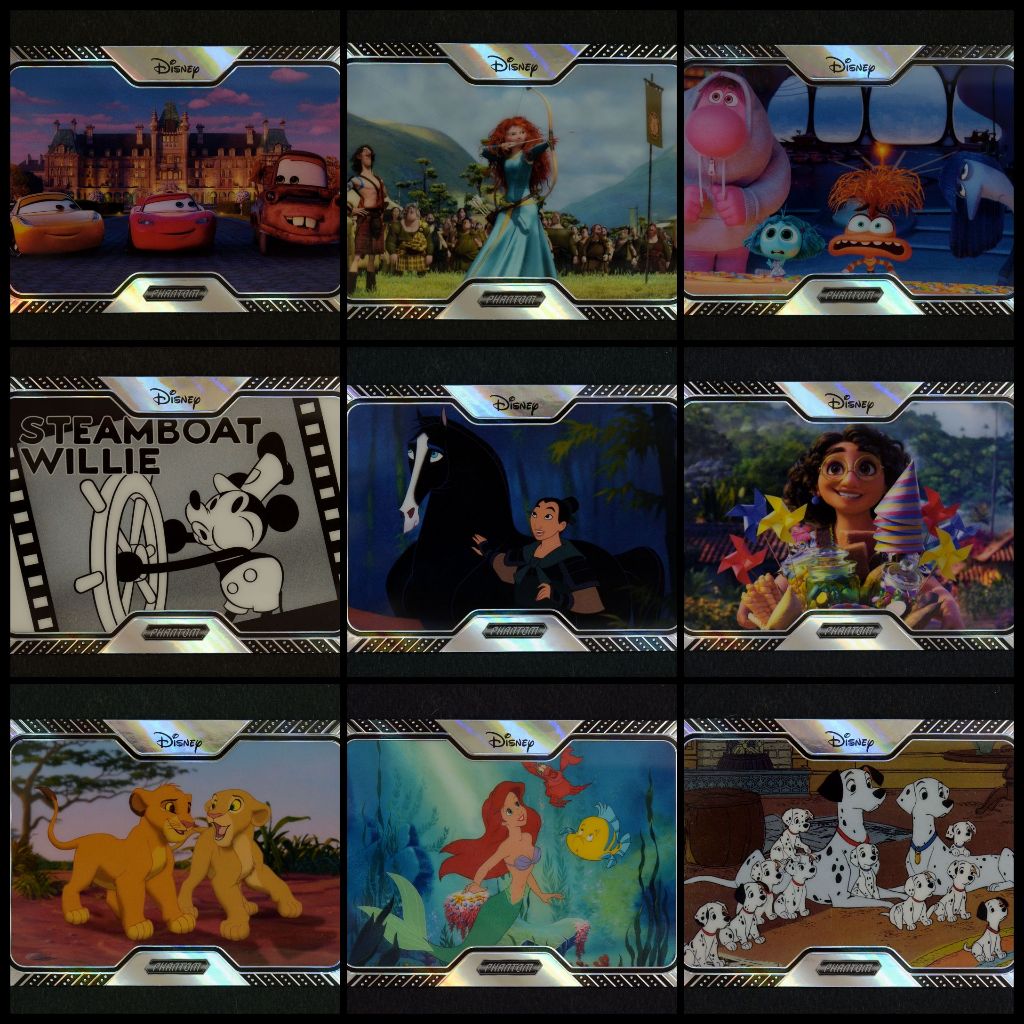 การ์ด Phantom Disney Final Frames 2025 Cards