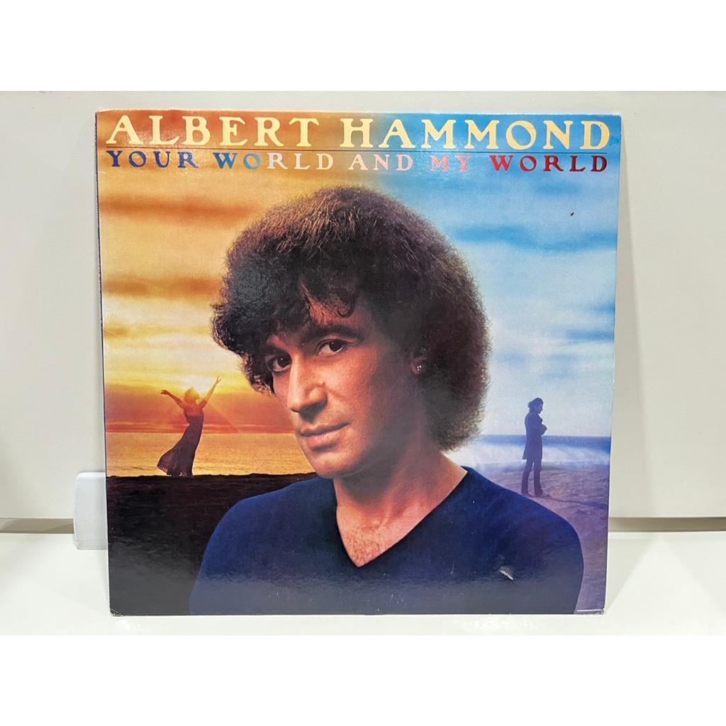 1LP Vinyl Records แผ่นเสียงไวนิล  ALBERT HAMMOND YOUR WORLD AND MY WORLD   (E8F21)