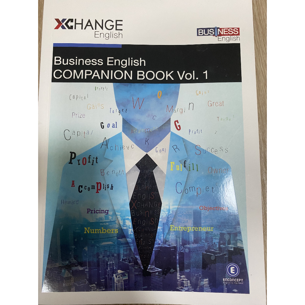 XCHANGE English หนังสือ Business English 1 Companion Book (Enconcept) คู่มือภาษาอังกฤษธุรกิจระดับมือ