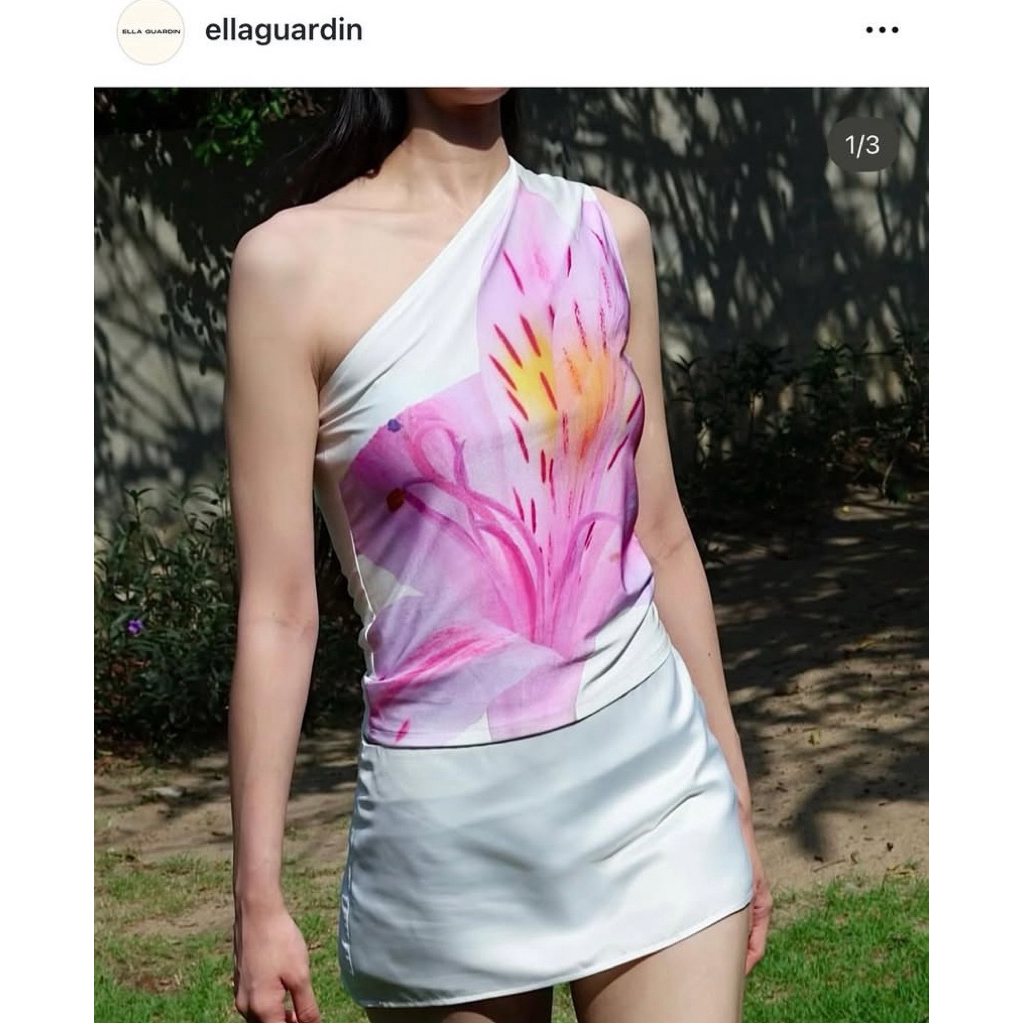 Ella guardin Sz.S ไม่เคยใส่shop1890 มีด้ายหลุดชายเสื้อนิดเดียวจากไม้เเขวนเกี่ยวตามภาพ