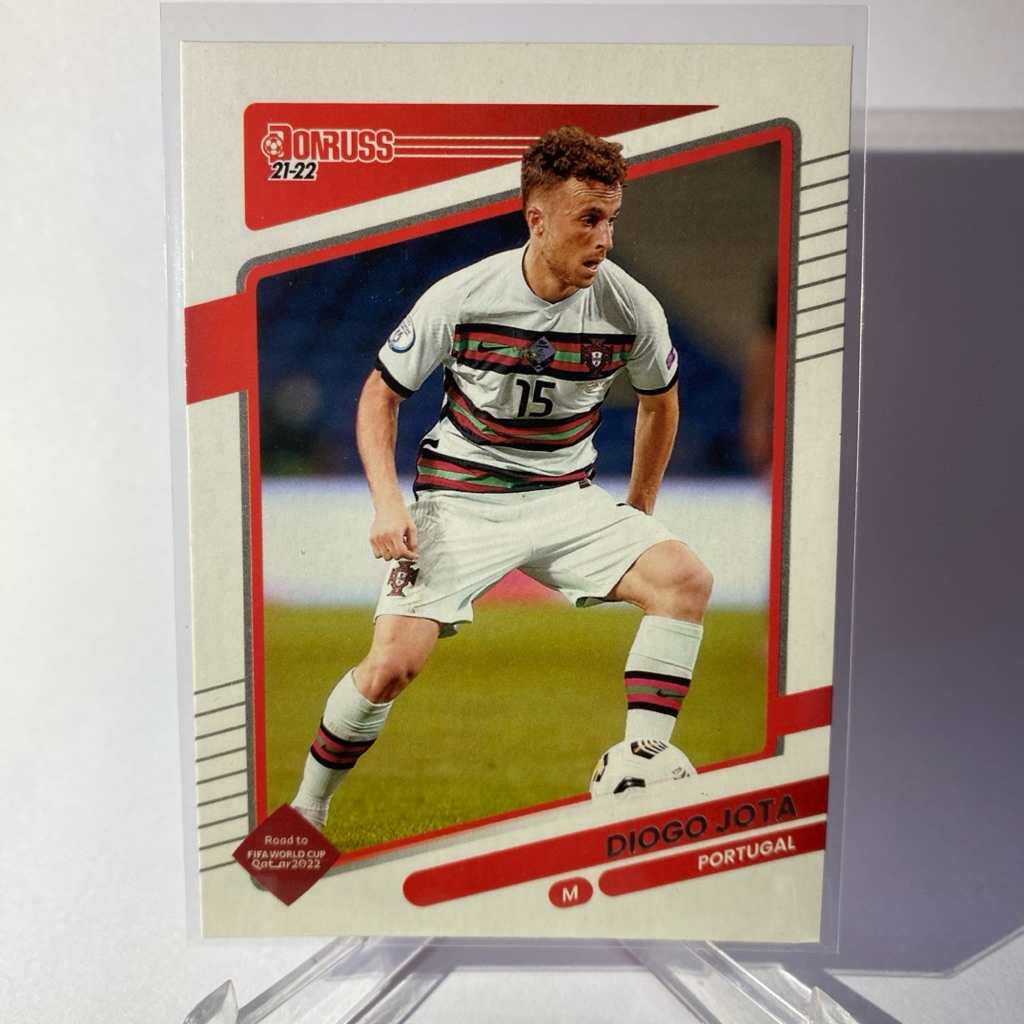การ์ดนักฟุตบอล DIOGO JOTA, PORTUGAL, PANINI Donruss 2021