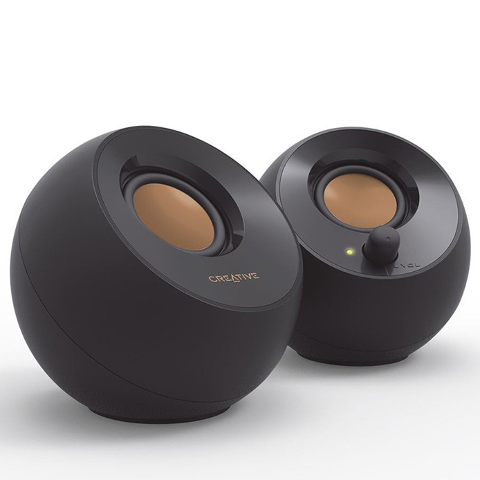 CREATIVE PEBBLE 2.0 BLACK SPEAKER